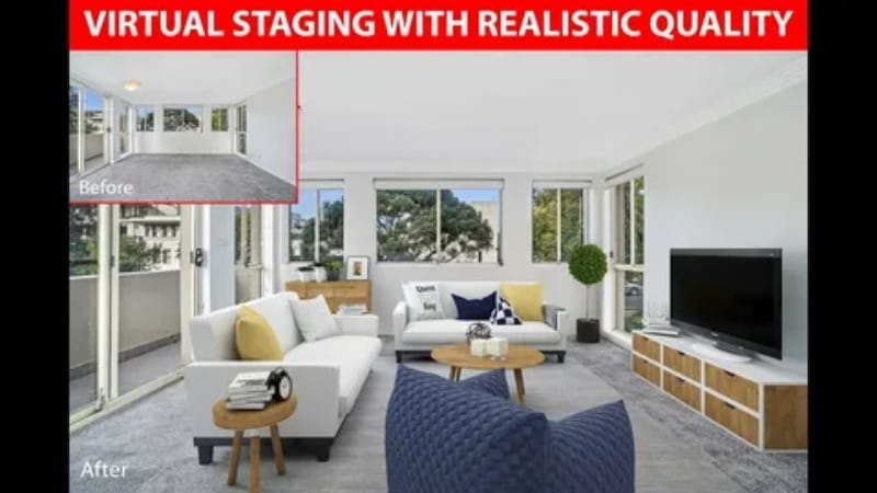 Transforming​‍Listings with Virtual Staging Services
